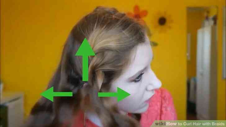 Image intitulée Friser les Cheveux avec des Tresses Étape 15